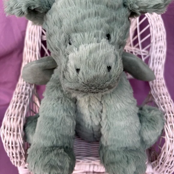 Jellycat FUDDLEWUDDLE DRAGAON authentic US seller NWT out of stock giftable - Picture 3 of 10